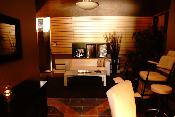 The open and comfortable space where I received my Ionic Foot Spa treatment