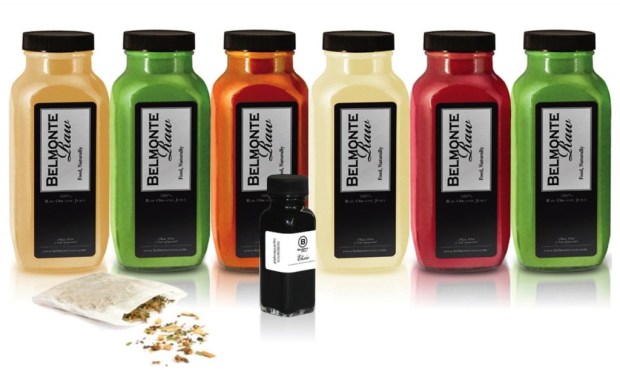 One complete day of juices and tea