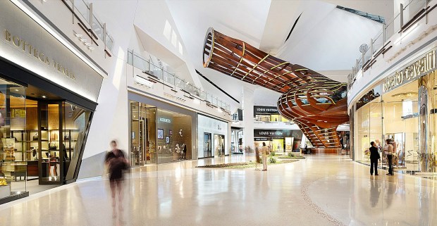 Bottega Veneta, Louis Vuitton, Roberto Cavalli: Toronto will soon resemble Las Vegas' mega luxe Crystals Shopping Centre